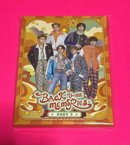 【新品未開封】 Blu-ray BACK TO THE MEMORIES PART3 FUN! FUN! FANTASTICS BTTM #D47