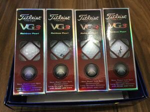 タイトリスト Titleist ゴルフボール VG3 新品　1ダース