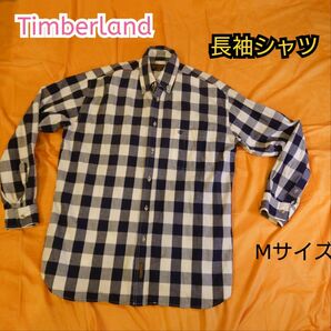 【古着美品】Timberland ティンバーランド 長袖シャツ BDシャツ
