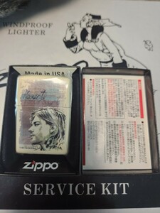 ZIPPO Kurt Cobain　カート・コバーン　ニルヴァーナ　nirvana 新品未開封