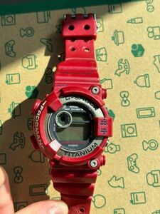 G-SHOCK DW-8201 フロッグマン レッド 赤蛙　レア　希少　限定