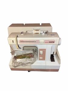 【1円スタート】JANOME COMBI 2300 SX ジャノメ ロックミシン フットペダル ハンドクラフト 手工芸 趣味 裁縫 