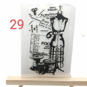 ２９．クリアスタンプ＊アンティーク④