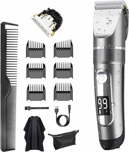  tube :303-286 POLENTAT barber's clippers men's home use electric barber's clippers hair cutter 2 -step change speed mode 5 -step .. height adjustment 3~12mm6 kind guide comb 