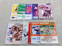 GB　ゲームボーイ　説明書　10冊セット　GAMEBOY　マリオランド　ダブルドラゴン　他　まとめ_画像1