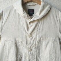 woolrich woolen mills アメリカ製 USA製 ショールカラー カバーオール 鈴木大器 L リネン コットン ネペンテス engineered garments_画像4