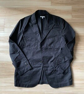 【未使用！現行タグ品】Engineered Garments/NB JacketHigh Count Twill/ニューベッドフォードジャケット/ブラック/定価約45,000円