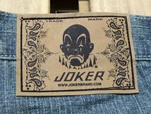 送料無料 新品 JOKER ジョーカー ダメージ デニム ハーフパンツ 七分丈 ジーンズ ショート パンツ ブルー 青 メンズ 34 コットン 綿_画像10