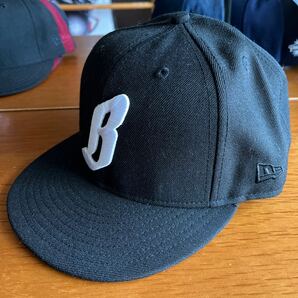 BILLIONAIRE BOYS CLUB NEW ERA CAP BLACK ビリオネアボーイズクラブ ニューエラキャップ ブラックの画像1