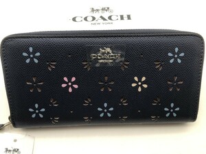 コーチ COACH 長財布 財布 ジッピーウォレット レディース フローラル 花柄 新品 未使用 贈り物 F31164 b148C