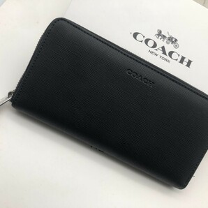 コーチ COACH 長財布 財布 シグネチャー アコーディオンラウンドジップウォレット新品 未使用 贈り物u173C F74769の画像2