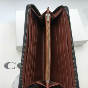 コーチ COACH 長財布 財布 シグネチャー アコーディオンラウンドジップウォレット財布 新品 未使用 贈り物87107 b241の画像9