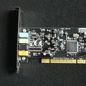 サウンドカード ＳＯＵＮＤ ＢＬＡＳＴＥＲ ＳＢ１０７０ ジャンクの画像3