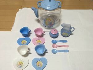 [ used used ] Disney Princess toy tea set 