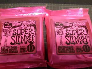  not yet . goods Ernie Ball electric guitar string 9-42 3 set pack 2 piece 