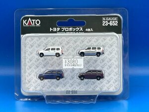 ☆4D1214MY　Nゲージ　KATO　カトー　トヨタ　プロボックス　4台入　品番23-652