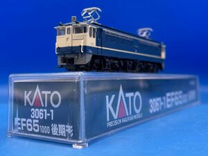 ☆4DK1603　Nゲージ　KATO　カトー　EF65 1000 後期型　品番 3061-1　