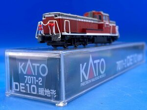 ☆4DK3008　Nゲージ　KATO　カトー　DE10　暖地形　品番7011-2