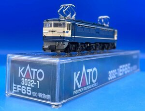 ☆4DK2303　Nゲージ　KATO　カトー　EF65 500　特急色　品番3032-1