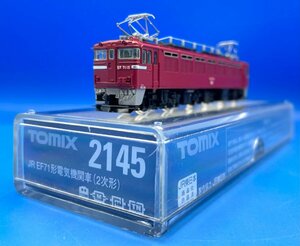 ☆4DK0507　TOMIX　トミックス　EF71形　2次形　品番2131