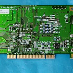 [動作品] IO DATA GA-S2K32/PCI 2D＆3Dグラフィックアクセラレータボード DOS/V・NEC PC-9821対応 [S3 Savage 2000搭載]の画像5