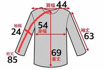 L191 メンズ シャツ Rockmount ロックマウント 長袖 グレー 灰 ウエスタン 無地 アメリカ製 / M 全国一律送料520円_画像3