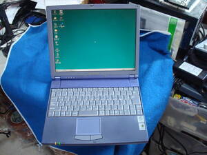 Windows98 Pentium Ⅱ メモリ192MB HDD20GB SONY PCG-Z505F リカバリ済 送料無料