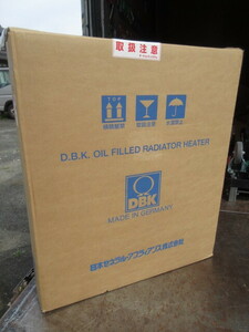 [DBK/ oil heater ] HEZ13/10KBD/ Germany made /10 sheets fins / unopened goods 