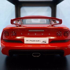 ◆ミニカー オートアート Auto art 1/18 ロータス エキシージ LOTUS EXIGE S RED 美品の画像9