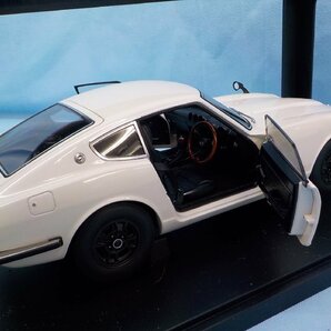 ◆ミニカー オートアート 1/18 NISSAN FAIRLADY Z Z432 White 77438 日産 フェアレディZ PS30 S30 美品の画像7