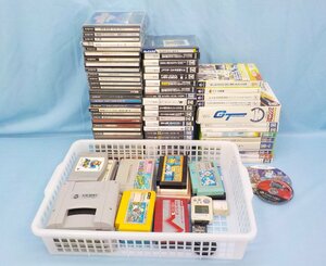 ゲーム セガサターン ニンテンドーDS Wii ゲームキューブ スーパーファミコンなど ソフト まとめて ジャンク