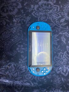 PSvita アクアブルー SDメモリーカード8GBつき