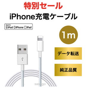 ライトニングケーブル セール 充電ケーブル 送料無料 r