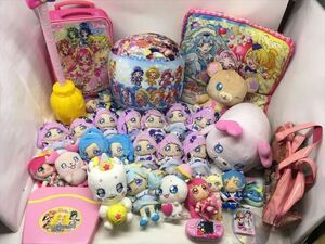 ★プリキュア ぬいぐるみ マスコット おしえてプリキュア マックスハート バッグ 等 グッズ 大量 まとめ売りセット 女の子 玩具