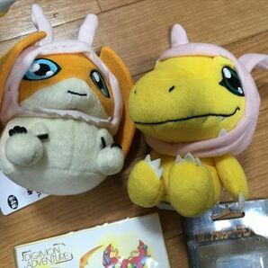 ★デジモン ピコピコハンマー まねっこぬいぐるみ フィギュア 等 グッズ 大量 まとめ売りセット デジモンアドベンチャー パタモン アグモンの画像5