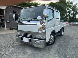 ２tonne！CanterDouble cab４．９D！！Vehicle inspectionincluded！　オリジナルローン取扱い