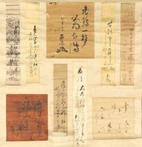 5229■【摸写】徳川家康他 書 短冊 和歌 肉筆 将軍 江戸時代 掛軸_画像3