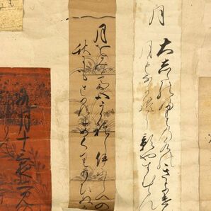 5229■【摸写】徳川家康他 書 短冊 和歌 肉筆 将軍 江戸時代 掛軸の画像6