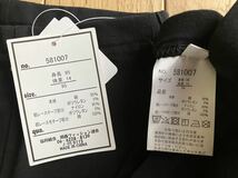 新品 女の子 ベビー 7分丈 レギンス 黒 95センチ_画像4