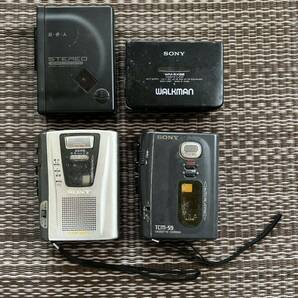 SONY ソニー WALKMAN ウォークマン STEREO カセット プレーヤー 遊歩人 WM-EX88 TCM-50 TCM-59 まとめ 中古 動作未確認 状態不明 ジャンクの画像1