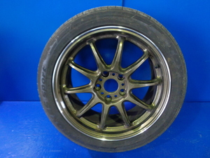 WORK ワーク ZR10 17インチ 8J+47 114.3 5H サマータイヤ 235/45R17 1本 EMTZR10 A10 0824 TW205