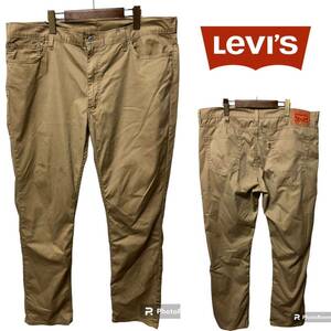 Levi's リーバイス 511 COOL コットン パンツ W40 カーキ メンズ xpv 