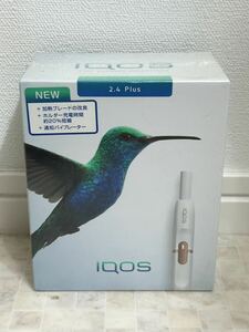 未使用品 未開封 IQOS アイコス 2.4 Plus キット ホワイト 白 電子タバコ 加熱式たばこ 煙草 喫煙グッズ 本体 