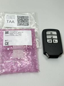 No.3 新品 未使用品 純正 スマートキー ホンダ キーレス 4ボタン TAA-J11 