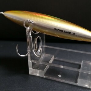 タックルハウス シンキングシャッド 70 sinking shad 70 アカキン ルアーの画像4