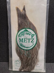 METZ メッツ ハックル　ヘンネック　#1　ミディアムダン　コックネック　フライマテリアル　タイイング