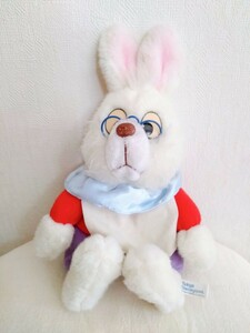 TDL Tokyo Disney Land mystery. country. Alice rabbit soft toy white rabbit 