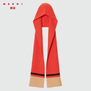 送料無料◆MARNI UNIQLO 新品 ストール マフラー マル二 u jwアンダーソン●限定