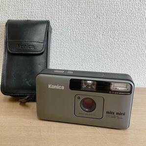 【KONICA BIG mini BM-201 コニカ ビッグ ミニ コンパクトカメラ】ケース入り/現状品/Y64-336の画像1