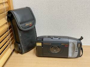 【Polaroid ポラロイドカメラ JOYCAM date Auto Focus SLR コンパクトカメラ】レトロ/アナログ ブラック 黒/当時物/A64-036